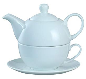 NISMIA Théière Porcelaine,Théière Marocaine Thé for Un Théière en Céramique Blanche Et Tasse Ensemble Bureau Tasse À Café Ensemble Cadeaux Théière Tasse Ensemble Maison Après-midi Thé Ensemble