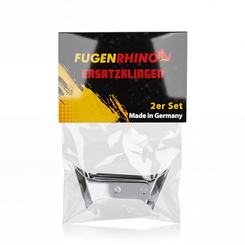 Fugenrhino - Silikonfugenmesser Silikonentferner Werkzeug Fugenmesser (Ersatzklingen)