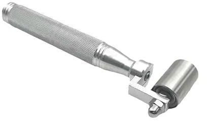 Generic Tapeten-Nahtroller aus Edelstahl mit Lager, 4 cm