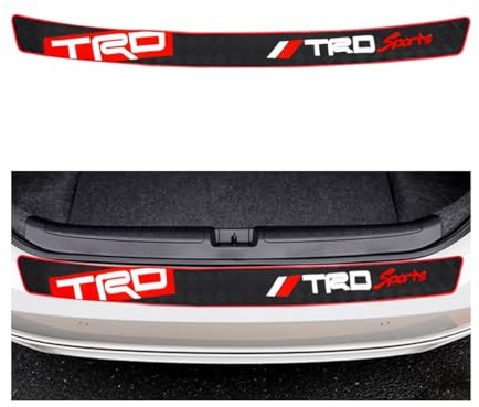 CGEAMDY Protector Parachoques Trasero Coche, Protector Parachoques Trasero Universal Coche, Tira Protectora-Parachoques Coche Camión SUV, Protector Parachoques Trasero Silicona Antiarañazos