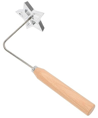 SHOWERORO Moule à Friture Étoile à Branches avec Manche Ustensile De Cuisine pour Collation Frite Maison