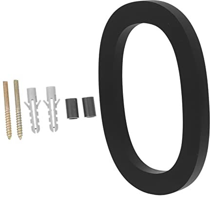 HOMSFOU Visual Door Numbers for House Mailbox and Street Address Weatherproof and Easy to Install Decorative Numerals for Indoor and Outdoor Use