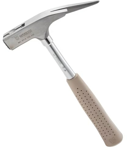 Würth Profi Latthammer CHROMO mit magnetischem Nagelhalter - extrem robuster Hammer mit verchromtem Stahlstiel, Zimmermannshammer, Dachdeckerhammer | 0714733030