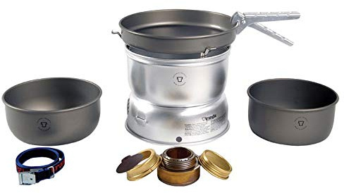 Trangia 25 Series, Aluminum Camping Kitchen Set, Alcohol Stove Included