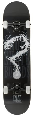 Enuff Pyro II Skateboard Complet 19,7 x 80 cm 100% érable avec Superbe Pop, roulements ABEC-5 chromés, Unisexe pour Enfants et Adultes