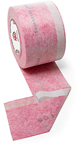 Alfa 1x Fensteranschlussband Rosa (Innen) 70 mm x 25 m Profi-Qualität diffusionsoffenes Fensterdichtband