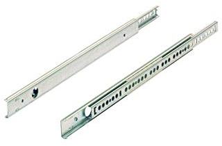 Hettich Kugelpräzisionsteilauszug (Schubladenschiene) KA 270/350 - inkl. Schrauben, verzinkt, Belastbar 12kg - 9136636