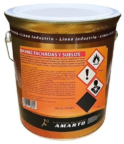 Barniz Penetrante Fachadas. Protege superficies de cemento, hormigon, piedra, deja un efecto satinado. (4 L.)