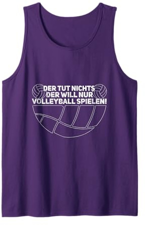 Herren Der tut nichts - Volleyball Volleyballer-in Beach-Volleyball Tank Top