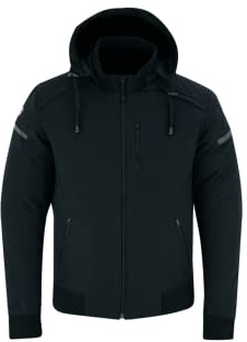 BLACKWILD Motorradjacke Herren | City Street CE-zertifiziert Protektorenjacke | Leicht und Atmungsaktiv Motorradjacke Herren