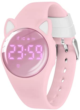 Kinderuhr, Mädchen-Uhr für 6–15 Jahre