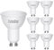 EXTRASTAR Bombillas LED GU10 6W, 500 Lúmen, Luz Cálida 3000K, No regulable, Paquete de 6