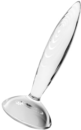 Satisfyer Sparkling Crystal | Dildo Anale 21 cm | Vetro Borosilicato | Stimolazione Dettagliata | Base Ampia | Sex Toy Sicuro e Stimolante | Sex Toys Resistente e Elegante