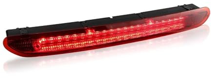 VFVCTGHZ wasserdichte Dritte Bremsleuchte Hinteres Bremssignallicht Für VW Für Golf 6 Für Golf 7 Mk6 Für Polo Hatchback 6R 2011-2017 5K0945087B Drittes Bremslicht fürs Auto(RED Lens)