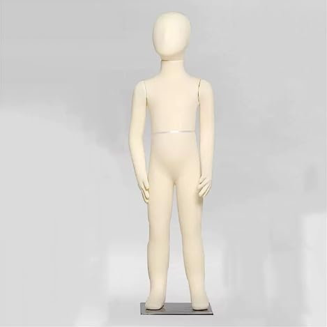Generisch Schneiderpuppe, Flexible, vollständig ansteckbare Schneiderpuppe mit abnehmbaren Armen und Beinen für die Schaufensterdekoration von Schneidern (Größe: 4 Jahre alt)