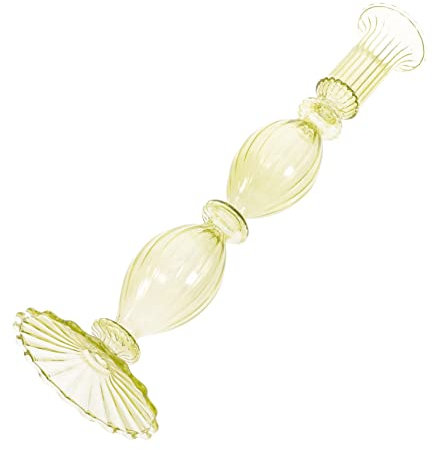 GRIRIW Glas Kerzenhalter Stumpenkerzenhalter Aus Glas Zylindrischer Kerzenhalter Für Tischdekoration Für Hochzeit Und Feiern