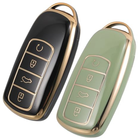 MAGICLULU 2pcs Chery Little Ant Car Key Fob Protector Tpu Keyless Entry Remote Shell Cover Key Shell Replacement Car Case Full Protection