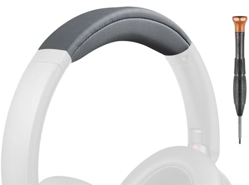SOULWIT Kopfband Stirnband Abdeckung für Sony WH-XB910N Extra BASS Noise Cancelling Kopfhörer (passt Nicht WH-XB900N), Ersatz Headband Pad Reparatur Teil