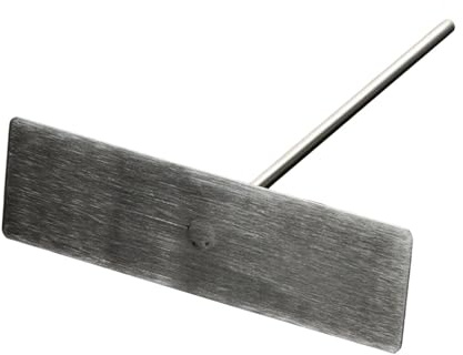 Gralara Crepiera in acciaio inox, spalmatore per pastella, utensili da cucina compatti antiaderenti, utensili da cucina professionali fai da te per pancake, Piccolo