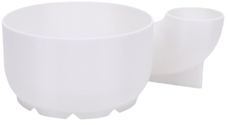 TOPINCN Cestello per il Lavaggio della Frutta e delle Verdure, Cestello per Rondella Centrifuga Automatica con di Scarico per Ingresso Acqua per il Risciacquo della (WHITE)
