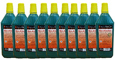 10 litri di bioetanolo combustibile (etichetta in lingua italiana non garantita)