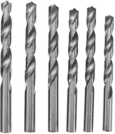 TuToy 25 Stück 1-13 Mm Hochgeschwindigkeits-Edelstahl-Spiralbohrer-Werkzeugsatz Mit Geradem Schaft
