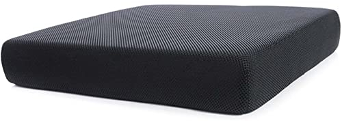 ZHDBD Memory-Foam-Sitzkissen-Sessel-Pad 45x40x4cm. mit waschbarer Abdeckung, zur Erleichterung und zum Komfort