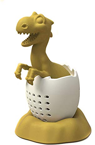 Uposao Infuseur à Thé Dinosaure Et Coquille D’œuf Diffuseur De Thé en Silicone Le Thé en Vrac Passoire pour Les Théières, Différentes Tasses Et Tous Les Types De Thé en Vrac