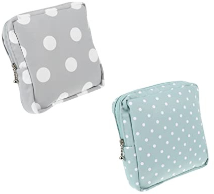 SHERCHPRY 3 Set Borsa Porta-Asciugamani Per Zia Borsa Per Il Ciclo Mestruale Per La Scuola Coppette Mestruali Custodia Per Assorbenti Borsa Per Kit Ciclo Mestruale 2 pezzi * 3