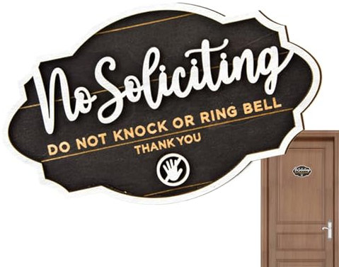 Placas De No Molestar - Rótulo Colgante Para Puerta Principal - Diseño Divertido Para Pared Y Suministros De Bienvenida En Madera Para Regalos De Casa Nueva Y Bodas