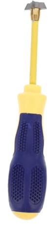 HONITANO Tungsten Steel Caulk Remover Tool and Grout Scraper for Tile Seam Cleaning Sturdy Grout Removal Tool for Bathroom and Kitchen Tiling Maintenance