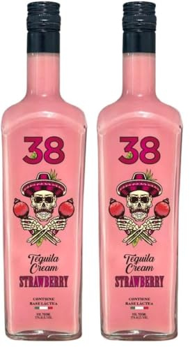 TEQUILA 38 Strawberry Cream (Lot de 2)