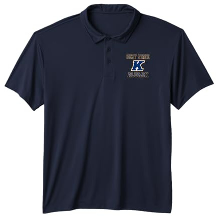 Kent State University Alumni Golden Flashes KS38 Performance Polo Shirt