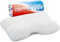 Seitenschläferkissen GIANFAR | Orthopädisches Nacken-Stützkissen | Ultrafresh Memory-Foam gegen Nackenschmerzen & Migräne | Thermoregulierender Bezug | HWS Seitenschläfer Kopf-Kissen 55x40x12/10 cm