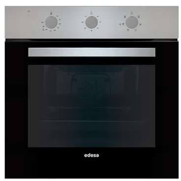 Edesa EOE-6020 X - Horno eléctrico Multifunción Sistema Easy-Clean Ventilación Tangencial Capacidad 70 L Potencia 1100 W Temperatura50-250 °C