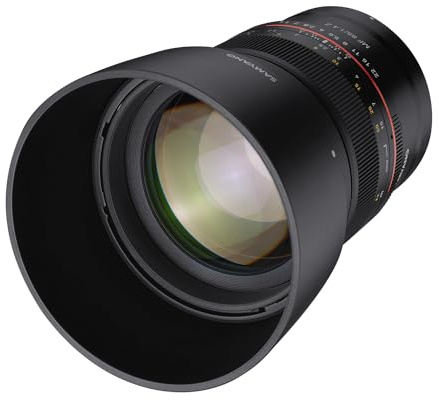 SAMYANG MF 85mm F1,4 Z für Nikon Z Vollformat Portrait Objektiv für Z-Mount, geeignet für Nikon Z, manueller Fokus, für Nikon Z 6II, Nikon Z 7II, Nikon Z 5, Nikon Z 50, Nikon Z 6, Nikon Z 7 22795 Schwarz 103 cm