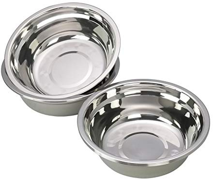 Waikhomes Deep Mixing Bowl, 6-Pack Serving Bowl Stainless Steel, Prep Bowls, F
