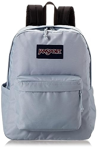 JanSport SuperBreak Plus Backpack with Padded 15-inch Laptop Sleeve and Integrated Bottle Pocket - Spacious and Durable Daypack for Work and Travel - Blue Dusk