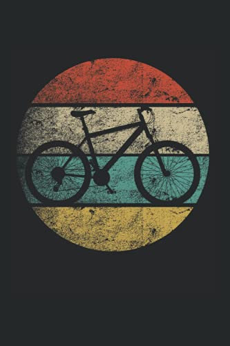 Mountain Bike Vintage: 6x9 - Lined - Notebook - 120 Pages for Bicycle Biking & Mountain Bike Riding