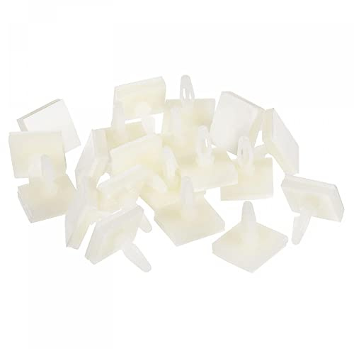 sourcing map 20 Pack Klebende PCB-Abstandshalter Kunststoffsäule 4,8mm | Für Leiterplatte