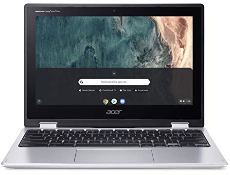 Acer Ordenador portátil Chromebook Spin 311 (CP311-2H-C6LA) | Pantalla táctil 11 HD | Intel Celeron N4120 | 4 GB RAM | 64 GB eMMC | Intel UHD Graphics 600 | Google ChromeOS | plata