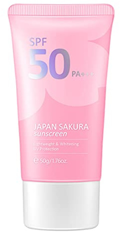 Protezione solare per il viso - SPF 50 Crema solare idratante | Protezione solare ultra leggera liquida ampia, protezione solare per il viso, protezione solare non grassa, Lingjiong
