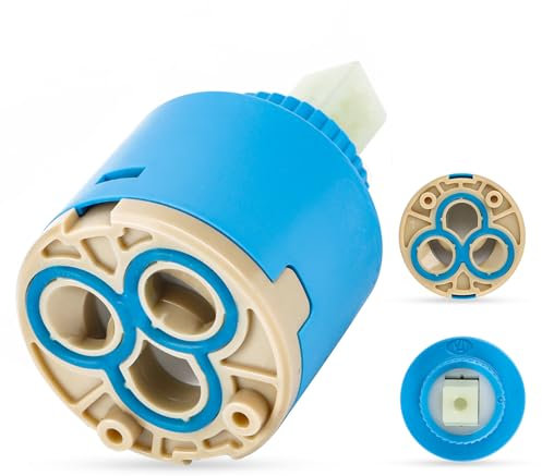 Kartusche 35 mm für Blanco, Mellbree, Wasserhahn Kartusche für Mischbatterie, Waschtischarmatur und Duscharmatur, Armaturen für Küchenwasserhähne