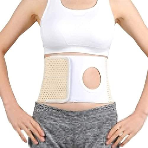 Stoma-Gürtel Ostomie Gürtel Herniengürtel, Bauchherniengürtel – Unisex-Bauchherniengürtel, Magenbinder, Stoma-Unterstützung, Hernienkleidung, Hernien-Bauchband mit 3,14 Zoll Stoma-Öffnung