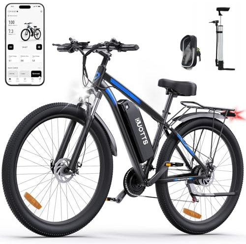 OneSportLife C29 Electric Bike, 29'' E-Mountain Bike with 48V 15Ah Removable Battery & 250W Powerful Motor, Professional 21-Speed with LCD Display, Electric Commuter Bicycle for Adults Men and Women