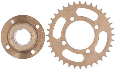Pignone per moto, Pignone da 36 denti, Pignone per catena 428, Ruota libera senza denti per fuoristrada a 4 box, Motociclette, Acciaio robusto