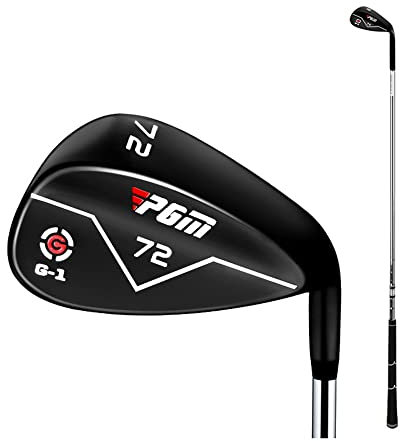 Premium Lob Wedge för män Dam Golf Sand Wedge - 72D High Loft Golf Club Wedge med CNC texturerad bunker för förbättrade slag
