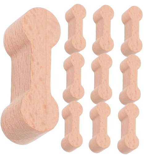 JOINPAYA Holz Eisenbahnschienenverbinder 16 Stück Für Kinder Feinmotorik Spielzeug Gleisadapter Für Vielfältige Eisenbahnszenen