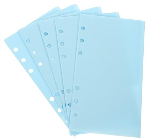 Veemoon 5stücke Budgetbuch Einlagen Teiliges Transparente Budget Pocket Für Dokumente Wiederverwendbare Organizer Für Karten Und Belege Praktisch Für Familie Studenten Und Freunde