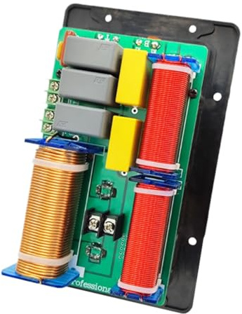 berjalan 800W 2 Way Speaker Audio Frequency Divider Treble 2 Unit Crossover Filters DIY HIFI Home Theater Easy to Use